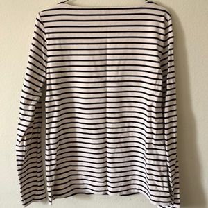 J. Crew Tops - J. Crew long sleeved boatneck striped shirt J. Crew Tops - J. Crew long sleeved boatneck striped shirt